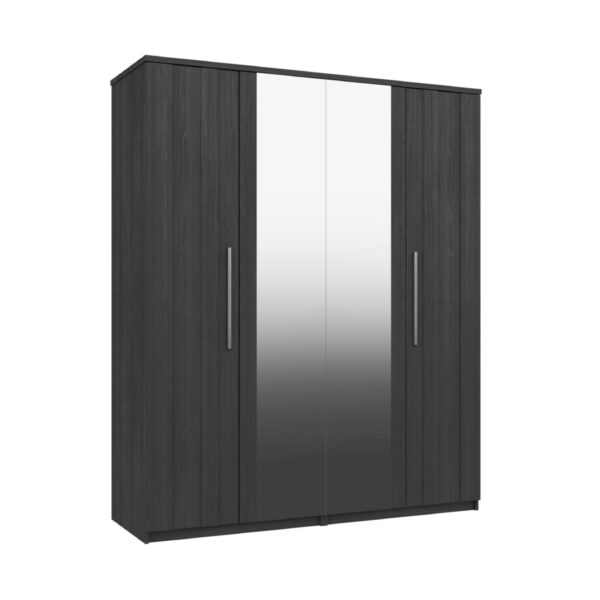 Midhurst 4 door robe with 2 mirrors