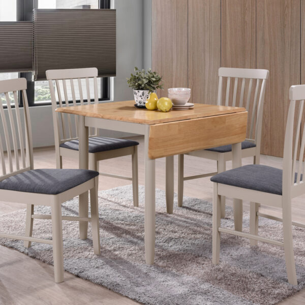 Altona Square Drop Leaf Table & 4 Chairs