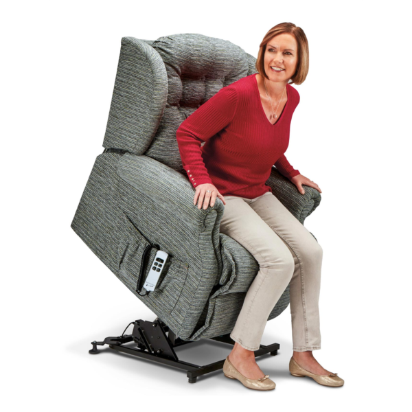Sherborne Lynton Small Size Electric Riser Recliner (VAT EXEMPT)