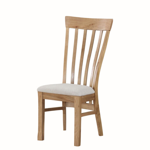 York Oak Dining Chair (Assembled)