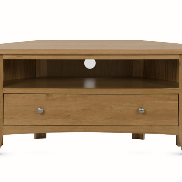 Dorset Oak Corner TV unit