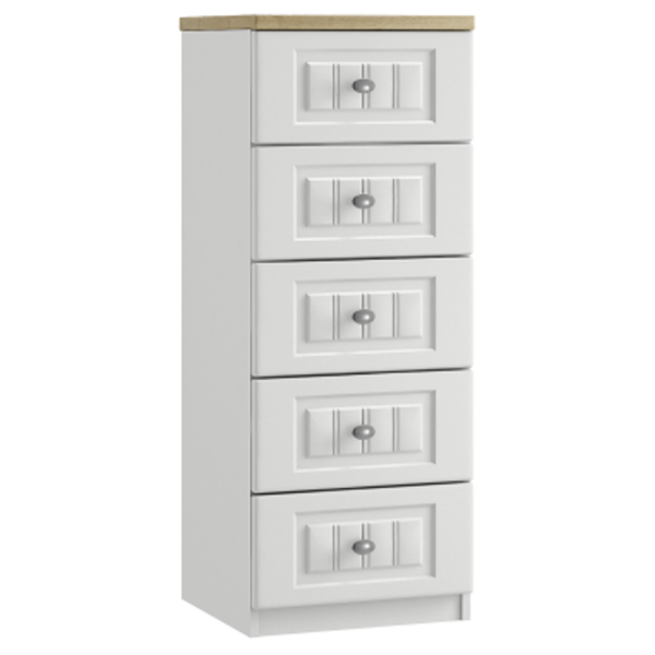 Portofino 5 Drawer Narrow Chest