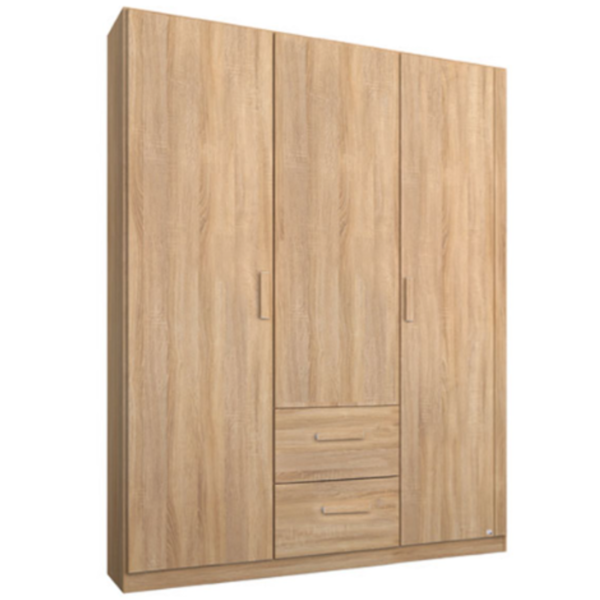 Rauch Rivera 3 Hinged With Drawers Wardrobe