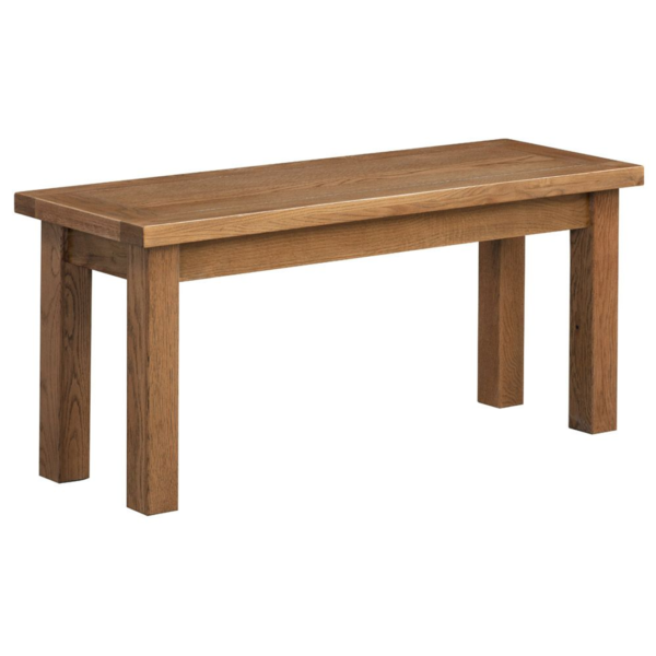 Dersingham Rustic Oak Medium Dining Bench