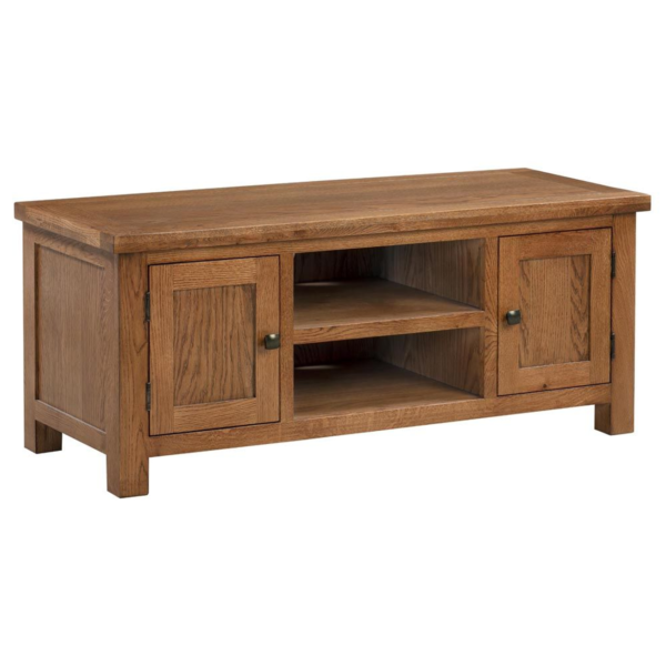 Dersingham Rustic Oak Large TV Unit